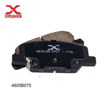 China Factory Auto Spare Low Noise Parts Advantage Price Auto Parts D1679 Brake Pad 4605b070 for Mitsubishi Peugeot Mazda Citroen